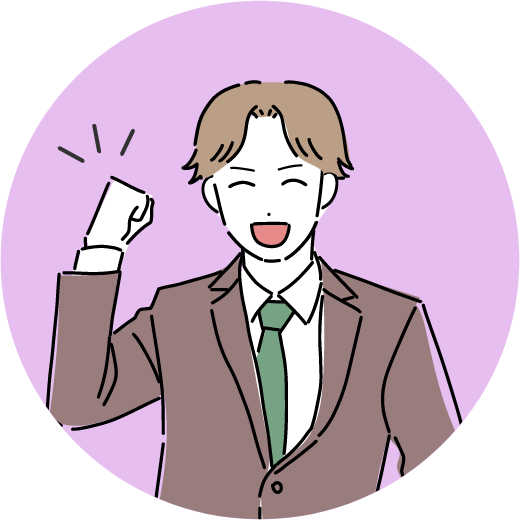 男性コーディネーターイラスト